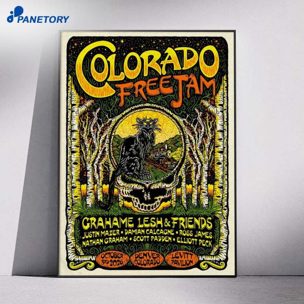 Grahame Lesh And Friends Levitt Pavilion Denver Denver Oct 3 2026 CO Poster