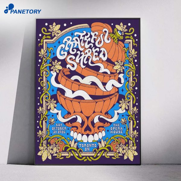 Grateful Shred The Opera House Toronto On Oct 31 2026 Poster