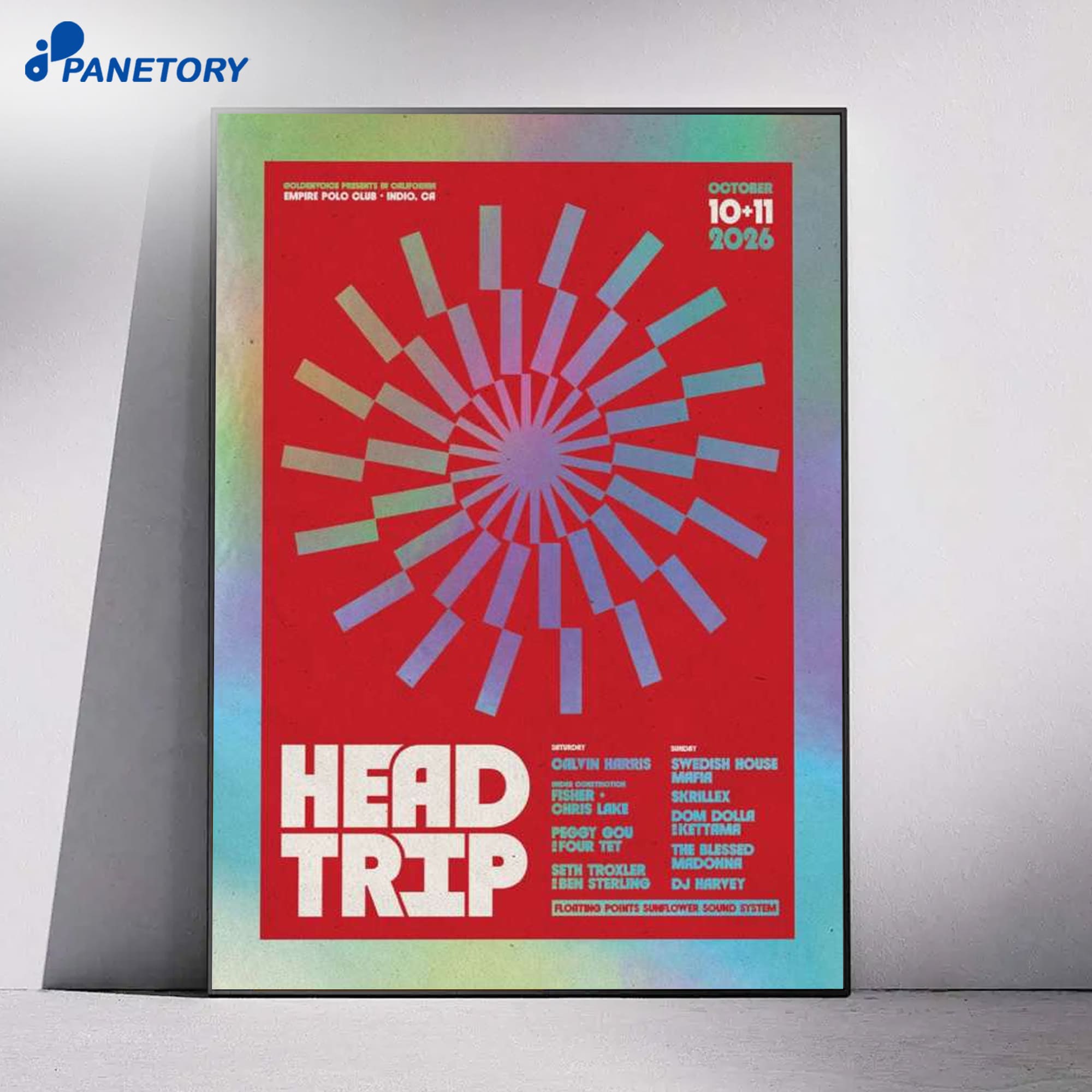 Head Trip Empire Polo Club Indio Ca Oct 10 &Amp; 11 2026 Poster 6 Head Trip Empire Polo Club Indio Ca Oct 10 & 11, 2026 Poster 1