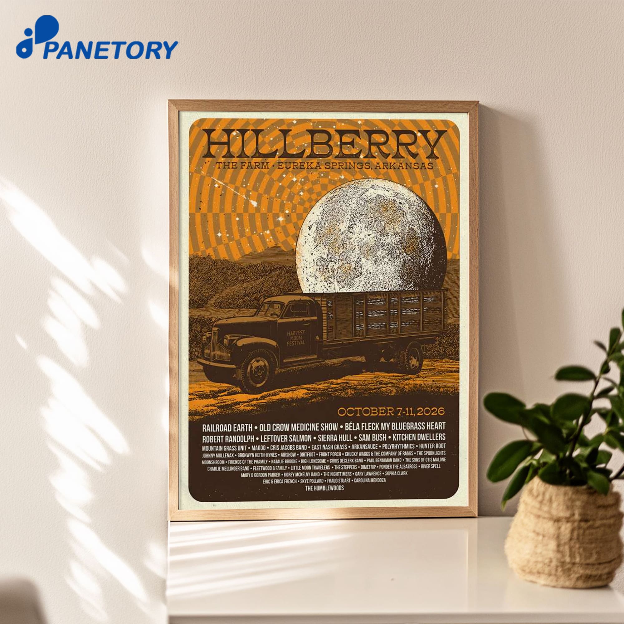 Hillberry Festival The Farm Campground &Amp; Events Eureka Springs Ar Oct 7 11 2026 Poster Hillberry Festival The Farm Campground &Amp; Events Eureka Springs Ar Oct 7 11 2026 Poster
