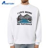 I Love Seeing Big Naturals Knit T-Shirt 2