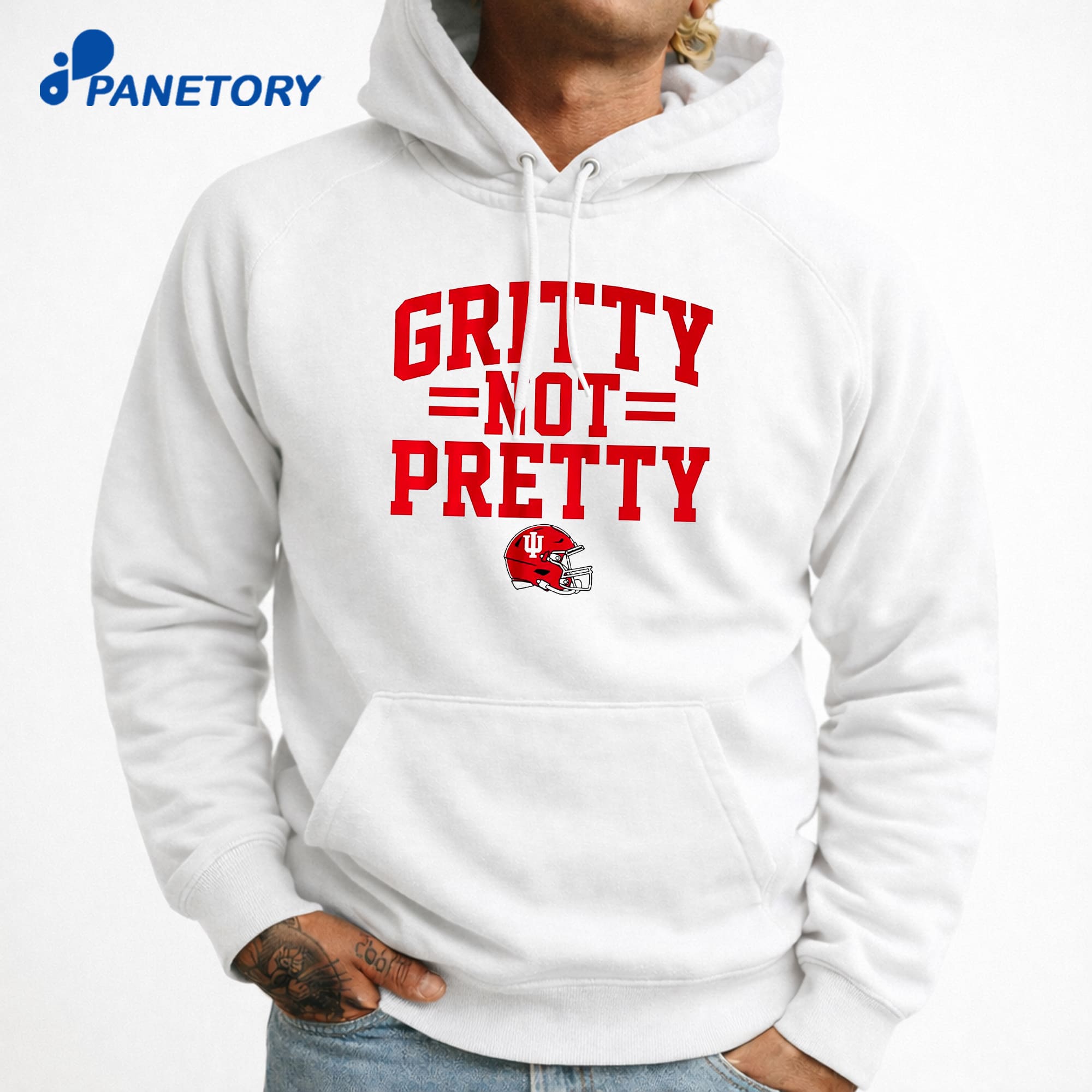 Indiana Football Gritty Not Pretty T-Shirt 9 Indiana Football Gritty Not Pretty T-Shirt 3
