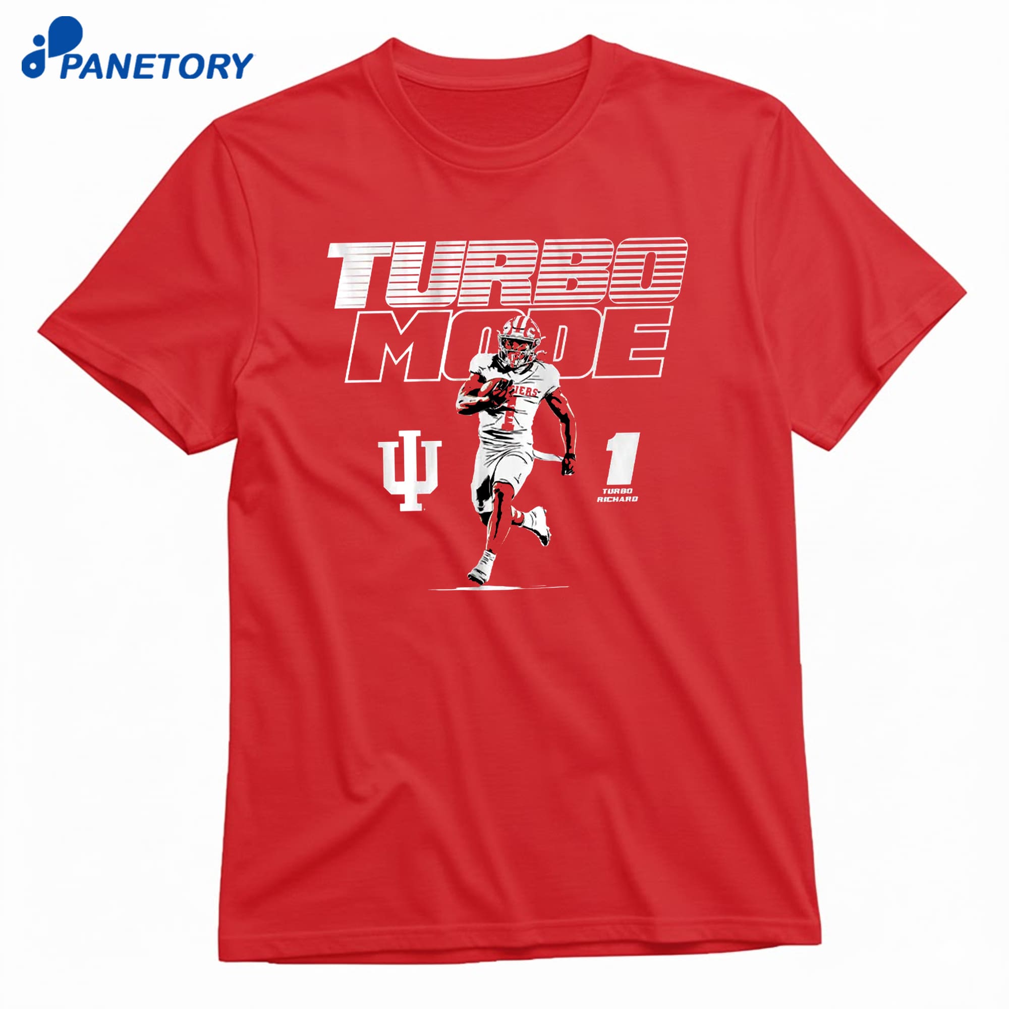 Indiana Football Turbo Richard Mode T-Shirt 10 Indiana Football Turbo Richard Mode T-Shirt 1