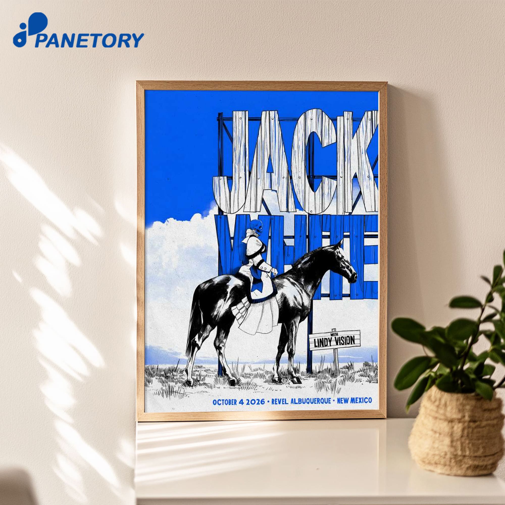 Jack White Albuquerque New Mexico Oct 4 2026 Poster Jack White Albuquerque New Mexico Oct 4 2026 Poster