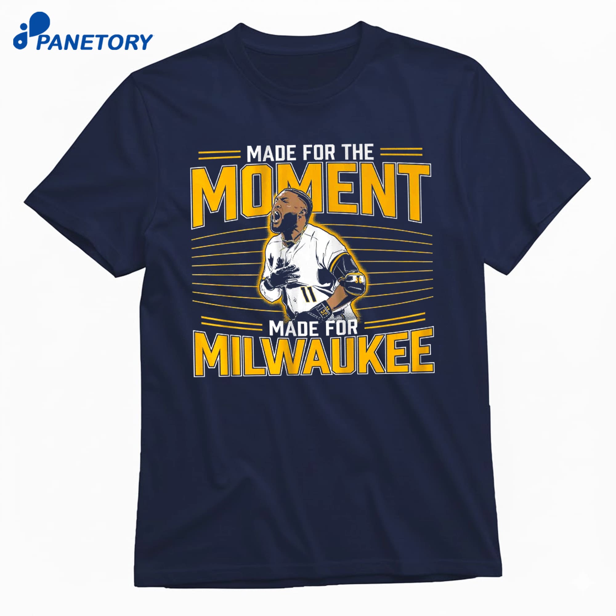 Jackson Chourio Made For The Moment Made For Milwaukee T-Shirt 10 Jackson Chourio Made For The Moment Made For Milwaukee T-Shirt 1