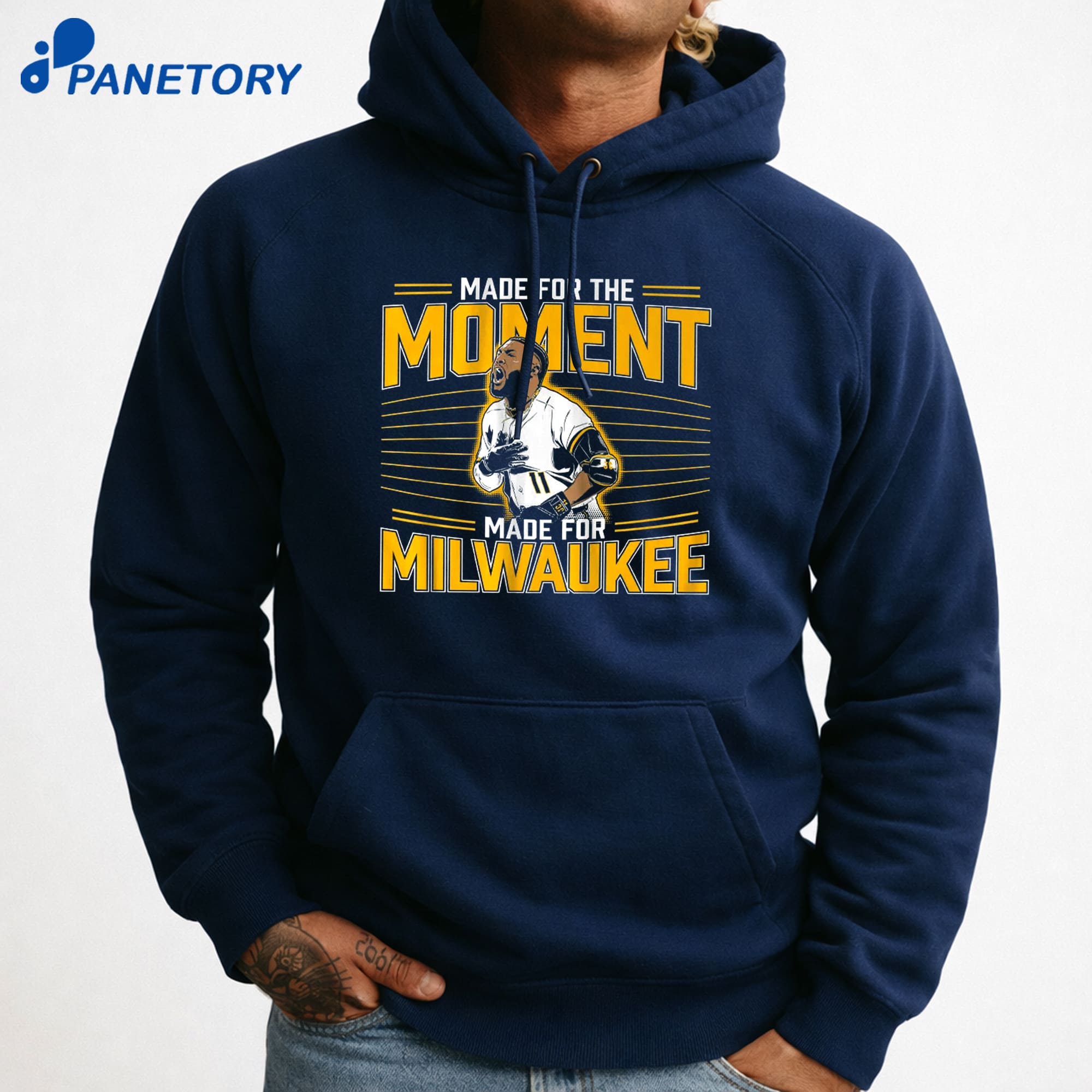 Jackson Chourio Made For The Moment Made For Milwaukee T-Shirt 9 Jackson Chourio Made For The Moment Made For Milwaukee T-Shirt 3