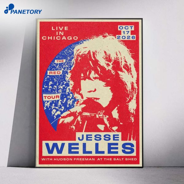 Jesse Welles Chicago IL Tour Oct 17 2026 Poster
