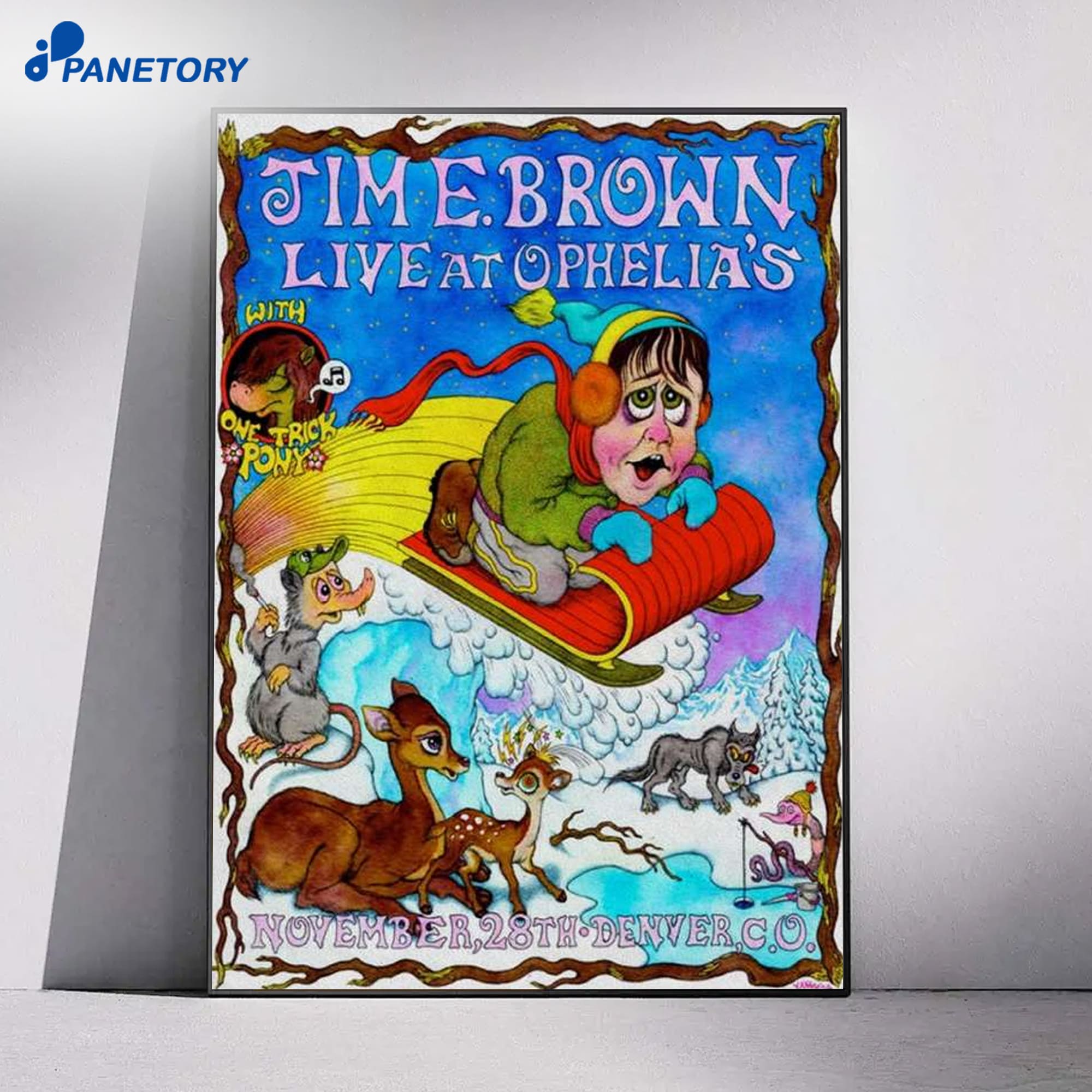 Jim E. Brown Live Ophelia’s Concert Denver Colorado 2026 Poster 6 Jim E. Brown Live Ophelia’s Concert Denver Colorado 2026 Poster 1