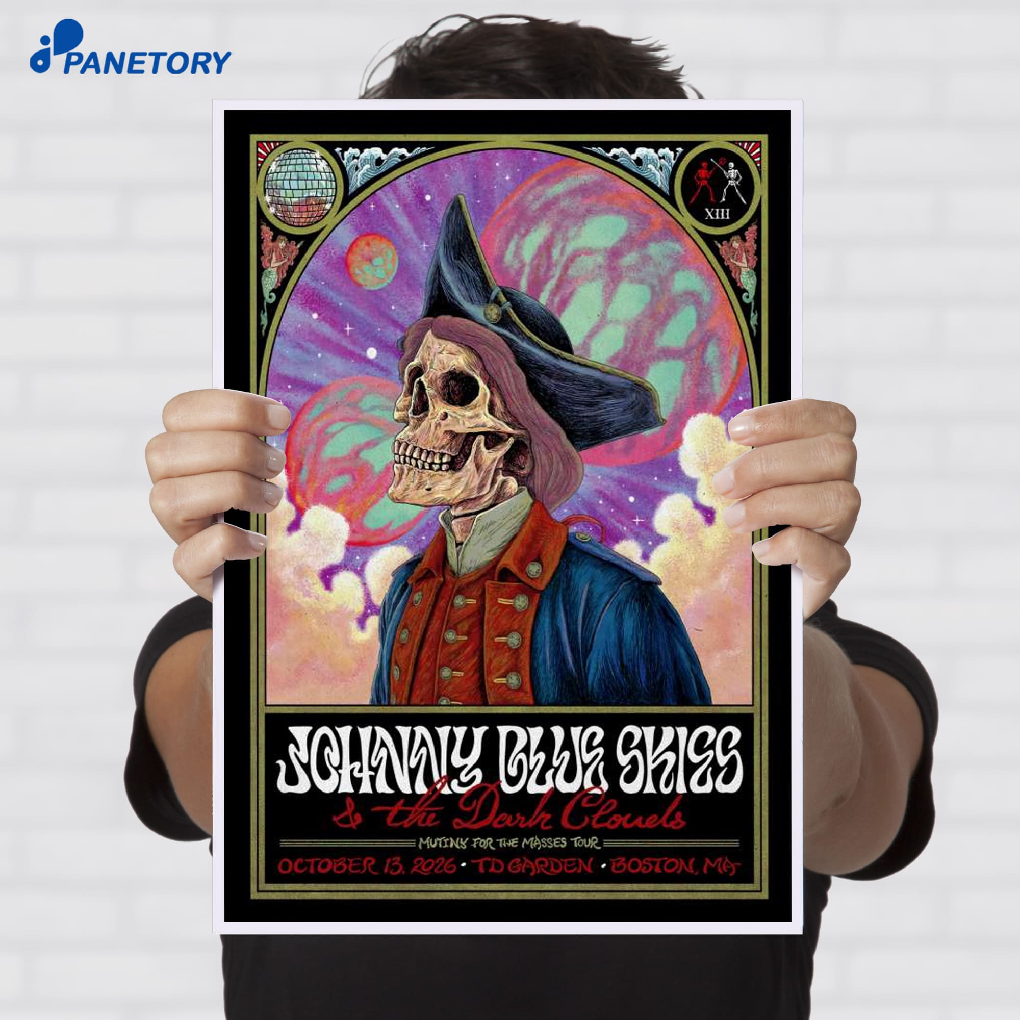 Johnny Blue Skies Boston Ma Oct 13 2026 Poster Johnny Blue Skies Boston Ma Oct 13 2026 Poster