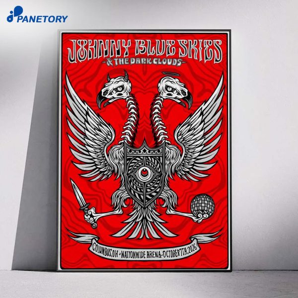 Johnny Blue Skies Nationwide Arena Columbus OH Oct 7 2026 Poster