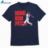 Jose Ramirez Home Run Pitch Swing T-shirt 1