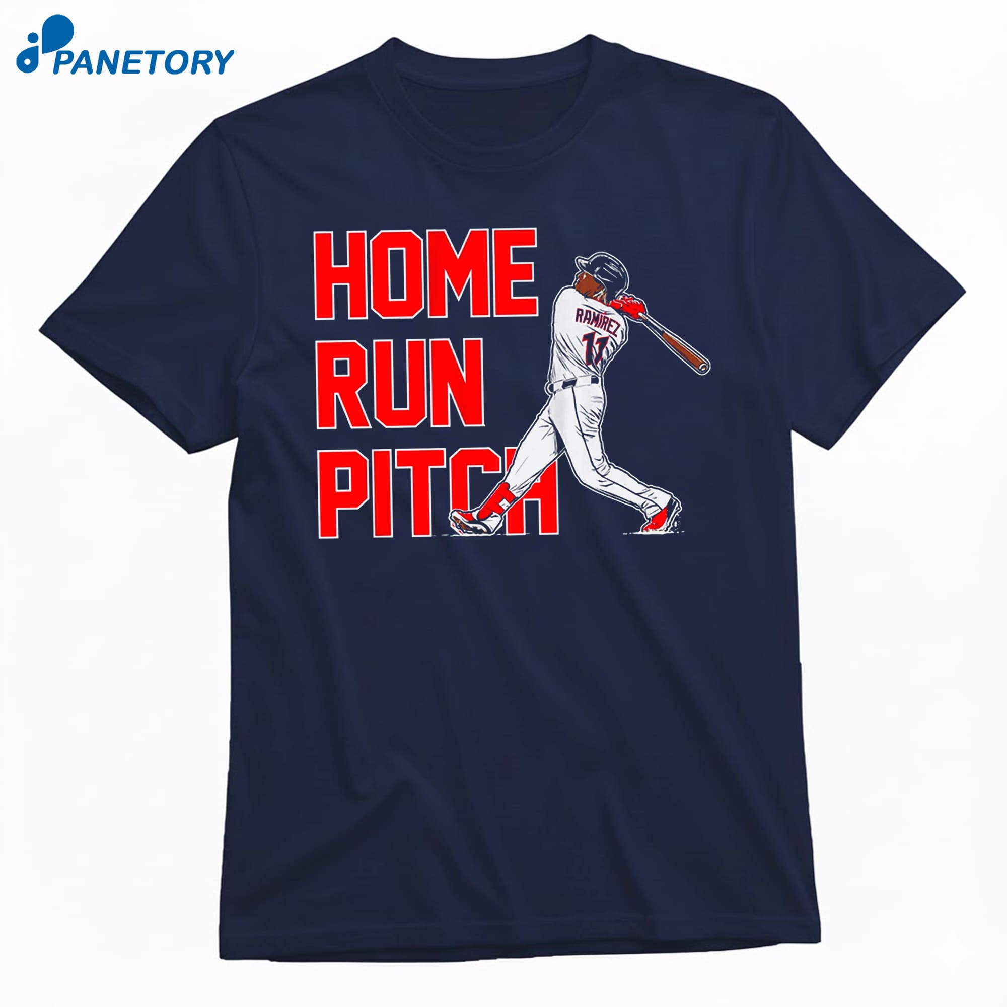 Jose Ramirez Home Run Pitch Swing T-Shirt 10 Jose Ramirez Home Run Pitch Swing T-Shirt 1