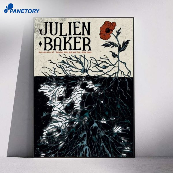 Julien Baker Salt Lake City UT 2026 Poster
