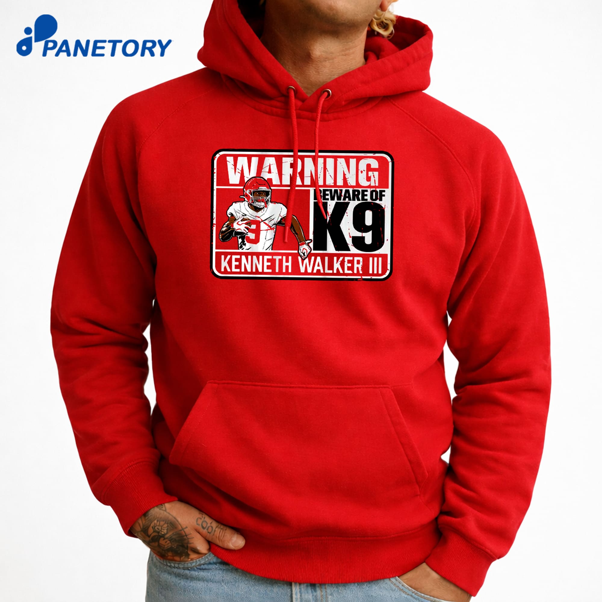 Kenneth Walker Iii Beware Of K9 T-Shirt 9 Kenneth Walker Iii Beware Of K9 T-Shirt 3