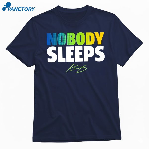 Kevin Cash Nobody Sleeps T-Shirt