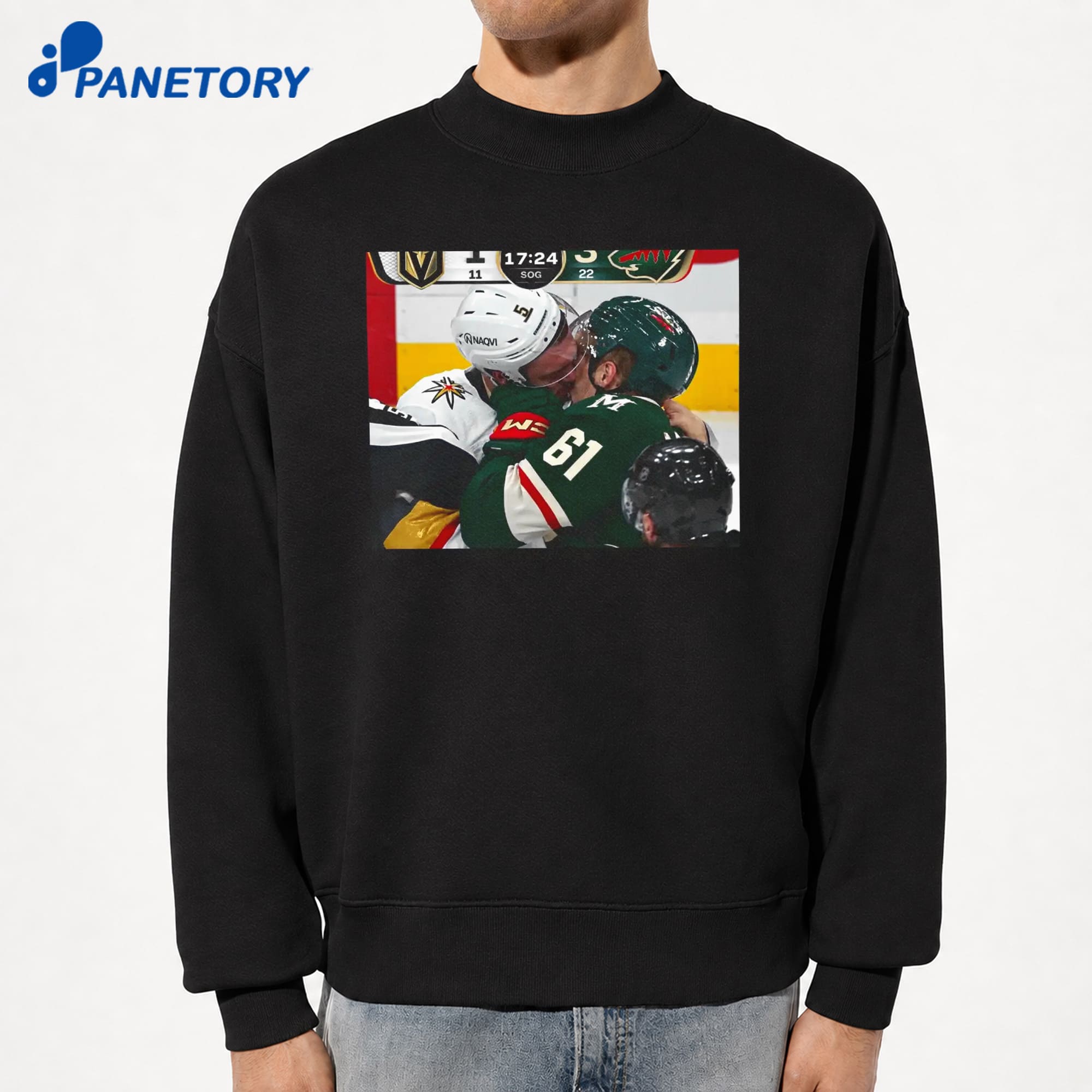 Lorenz And Lauzon Kissing Fight T-Shirt 8 Lorenz And Lauzon Kissing Fight T-Shirt 2