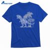 Los Angeles Dinosaurs T-shirt 1