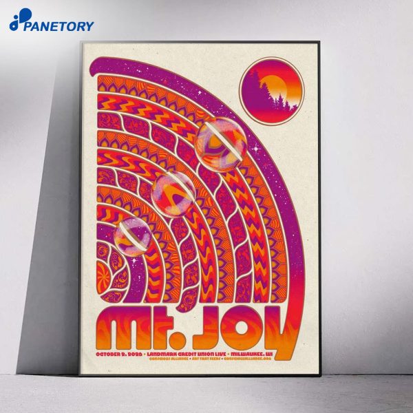 MT. Joy Milwaukee WI Oct 2 2026 Poster