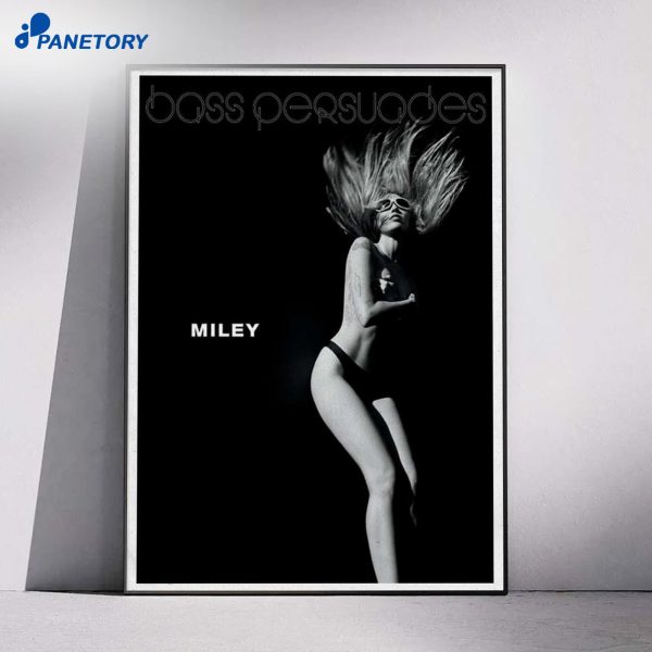 Miley Cyrus Hollywood Bowl Bass Persuades 2026 Poster