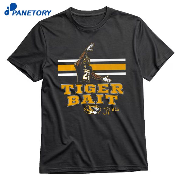 Missouri Football Jamal Roberts Tiger Bait T-Shirt