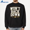 Missouri Football Won'T Back Down T-Shirt 2
