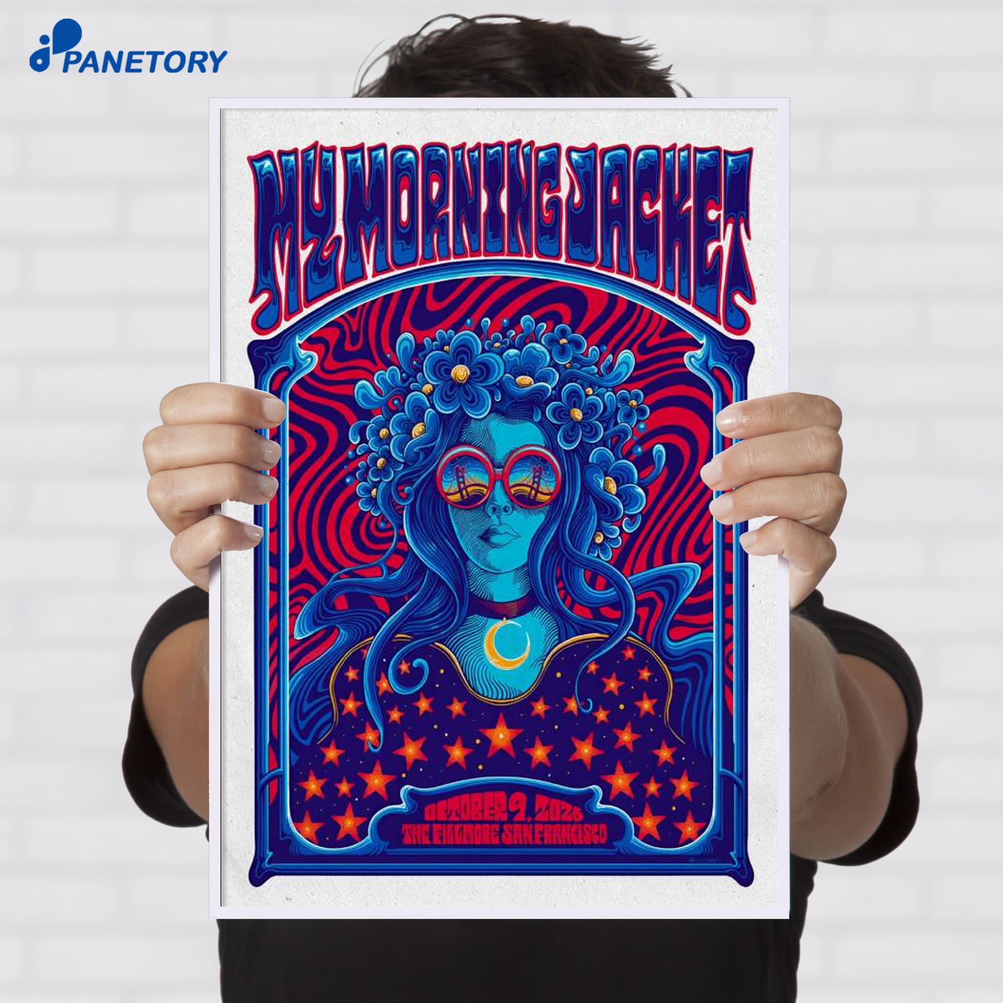 My Morning Jacket San Francisco Ca Oct 9 2026 Poster My Morning Jacket San Francisco Ca Oct 9 2026 Poster