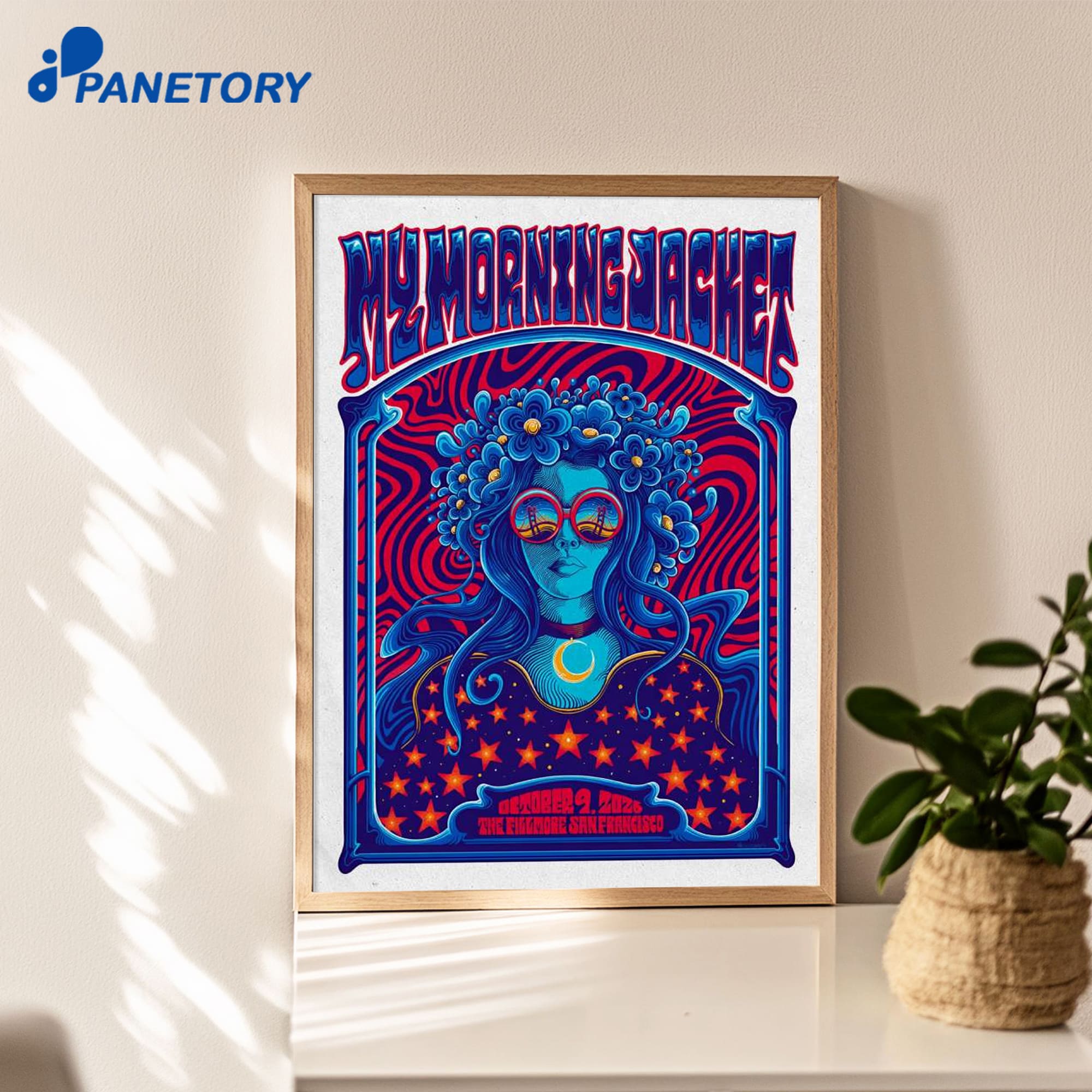 My Morning Jacket San Francisco Ca Oct 9 2026 Poster My Morning Jacket San Francisco Ca Oct 9 2026 Poster
