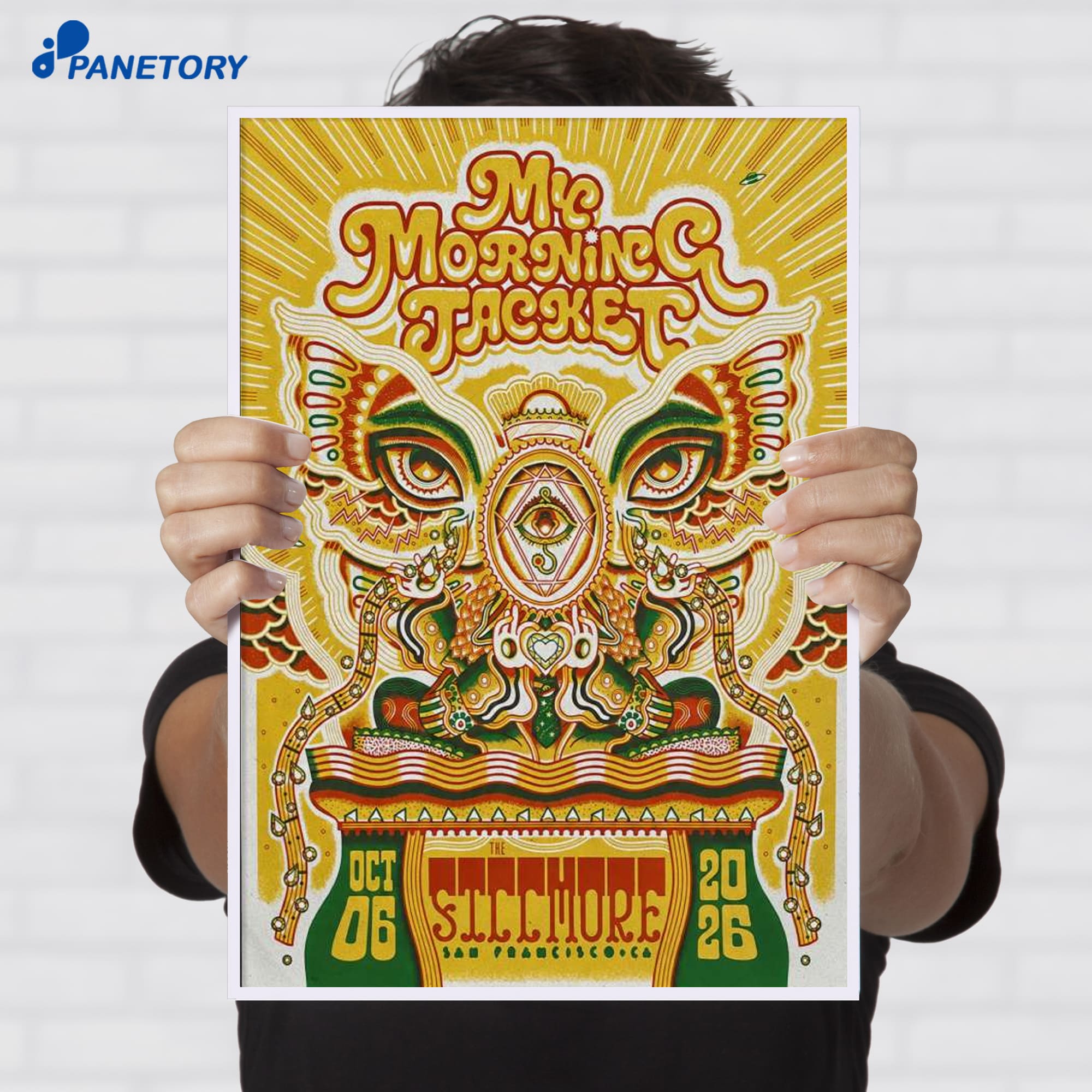 My Morning Jacket San Francisco Ca Tour Oct 6 2026 Poster My Morning Jacket San Francisco Ca Tour Oct 6 2026 Poster