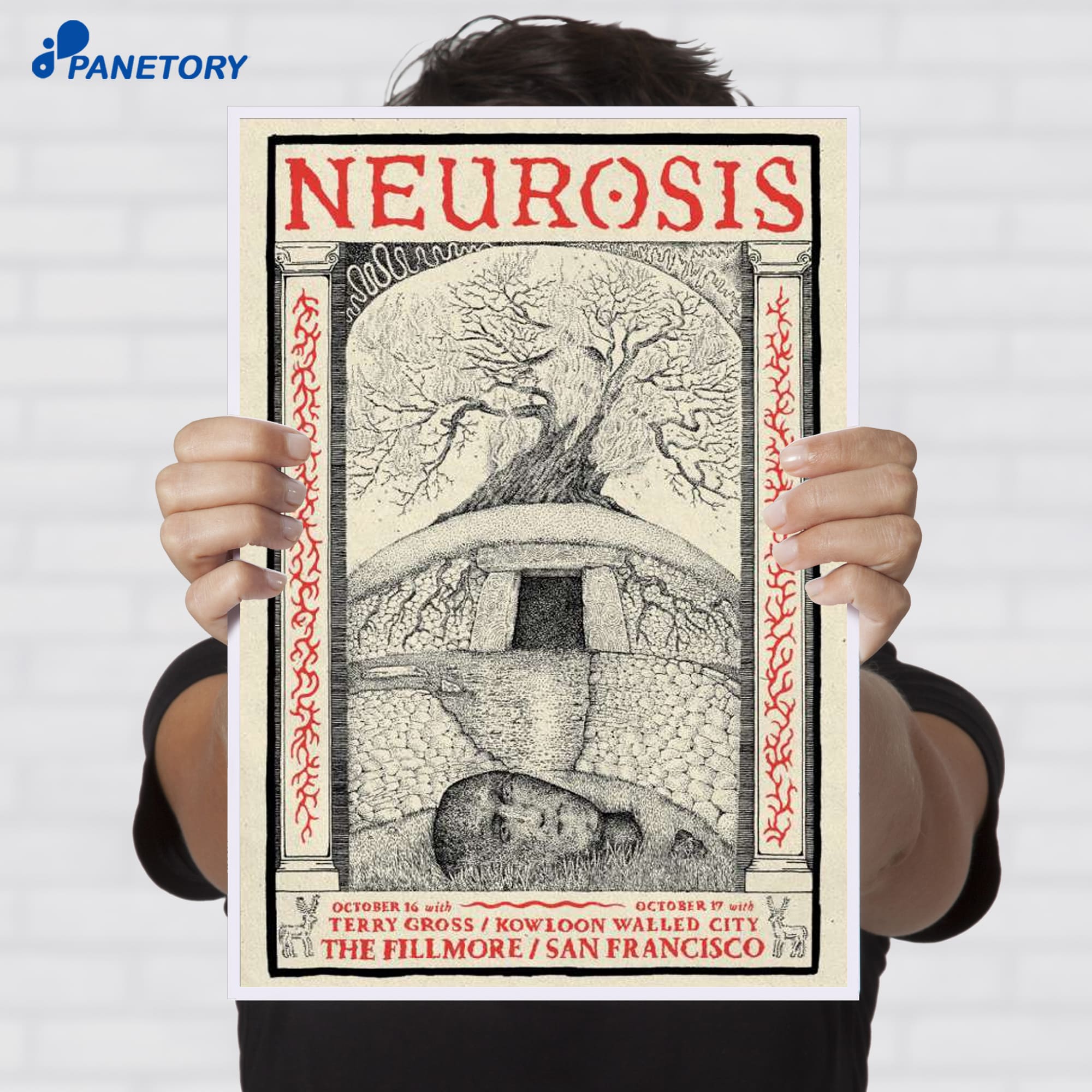 Neurosis Fillmore San Francisco Oct 16Th And 17Th 2026 Poster Neurosis Fillmore San Francisco Oct 16Th And 17Th 2026 Poster
