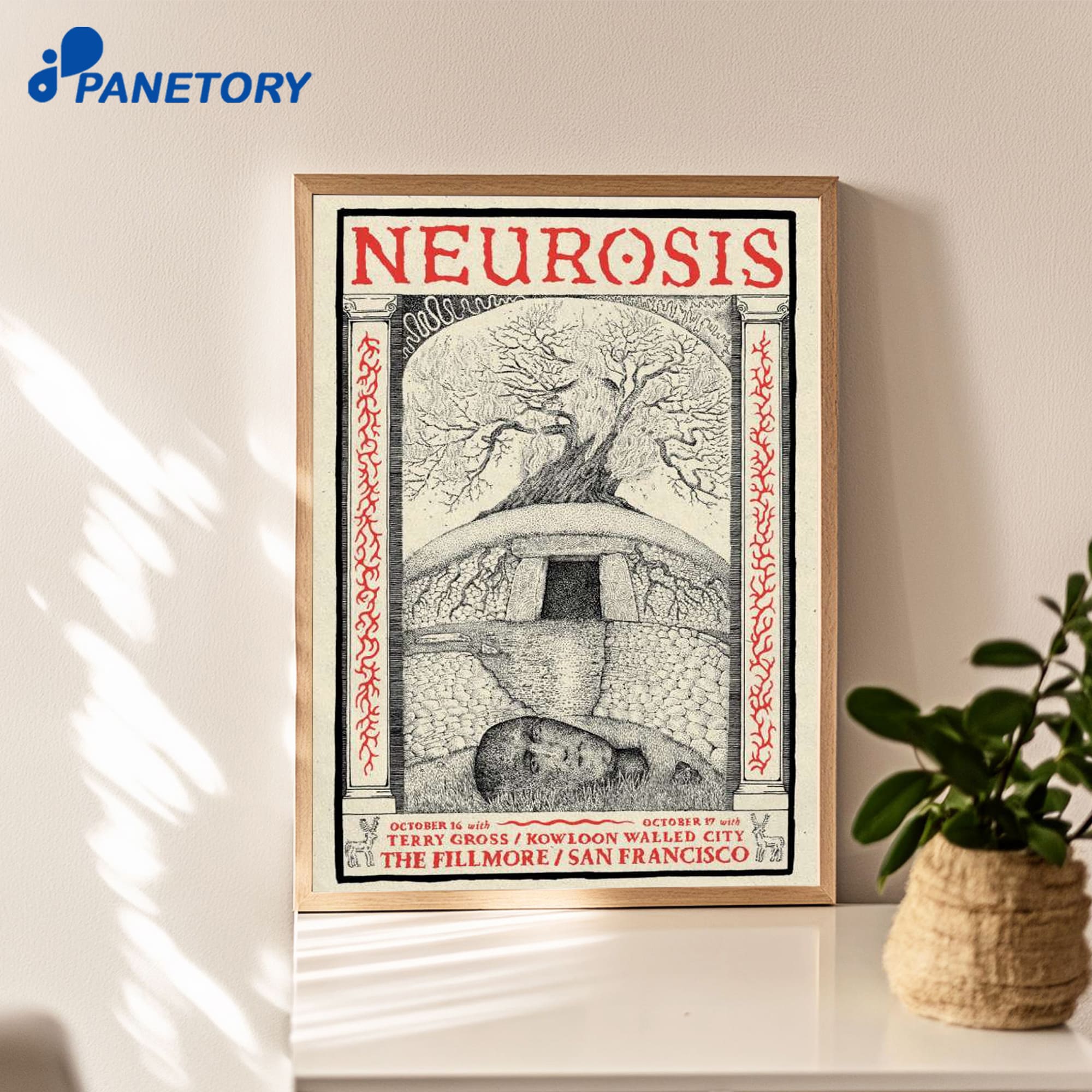Neurosis Fillmore San Francisco Oct 16Th And 17Th 2026 Poster Neurosis Fillmore San Francisco Oct 16Th And 17Th 2026 Poster