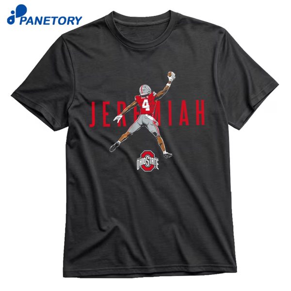 Ohio State Football Air Jeremiah Smith T-Shirt