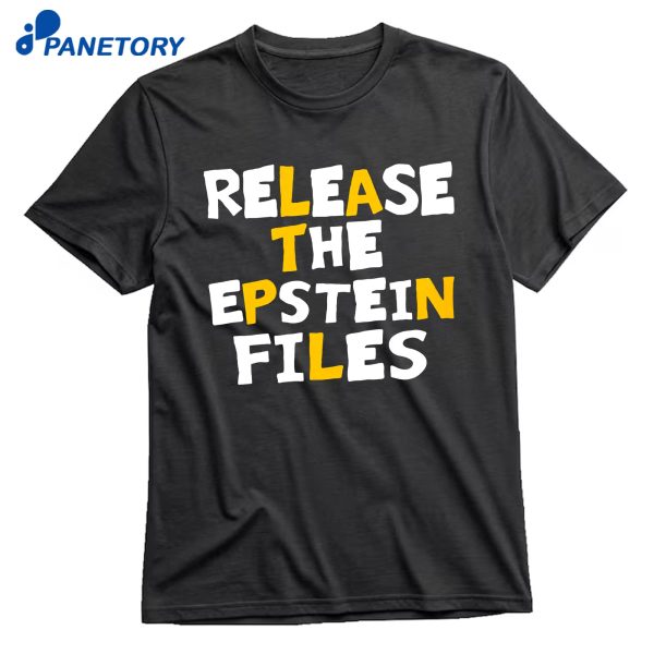 Release The Epstein Files Trump Rally T-Shirt