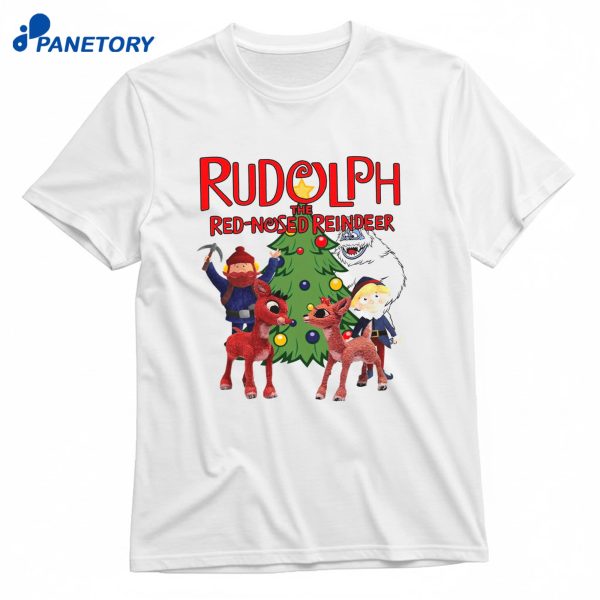 Rudolph The Red-Nosed Reindeer Christmas T-Shirt