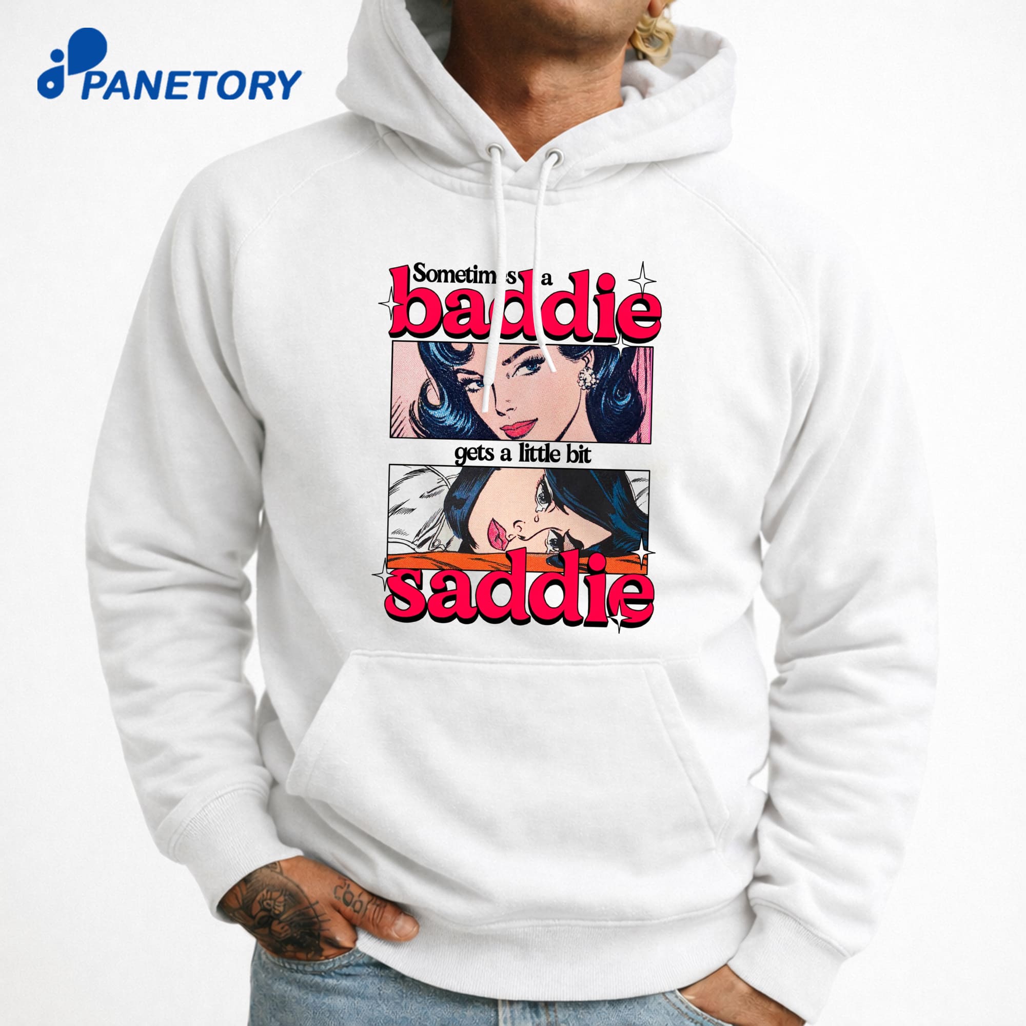 Sometimes A Baddie Gets A Little Saddie T-Shirt 9 Sometimes A Baddie Gets A Little Saddie T-Shirt 3