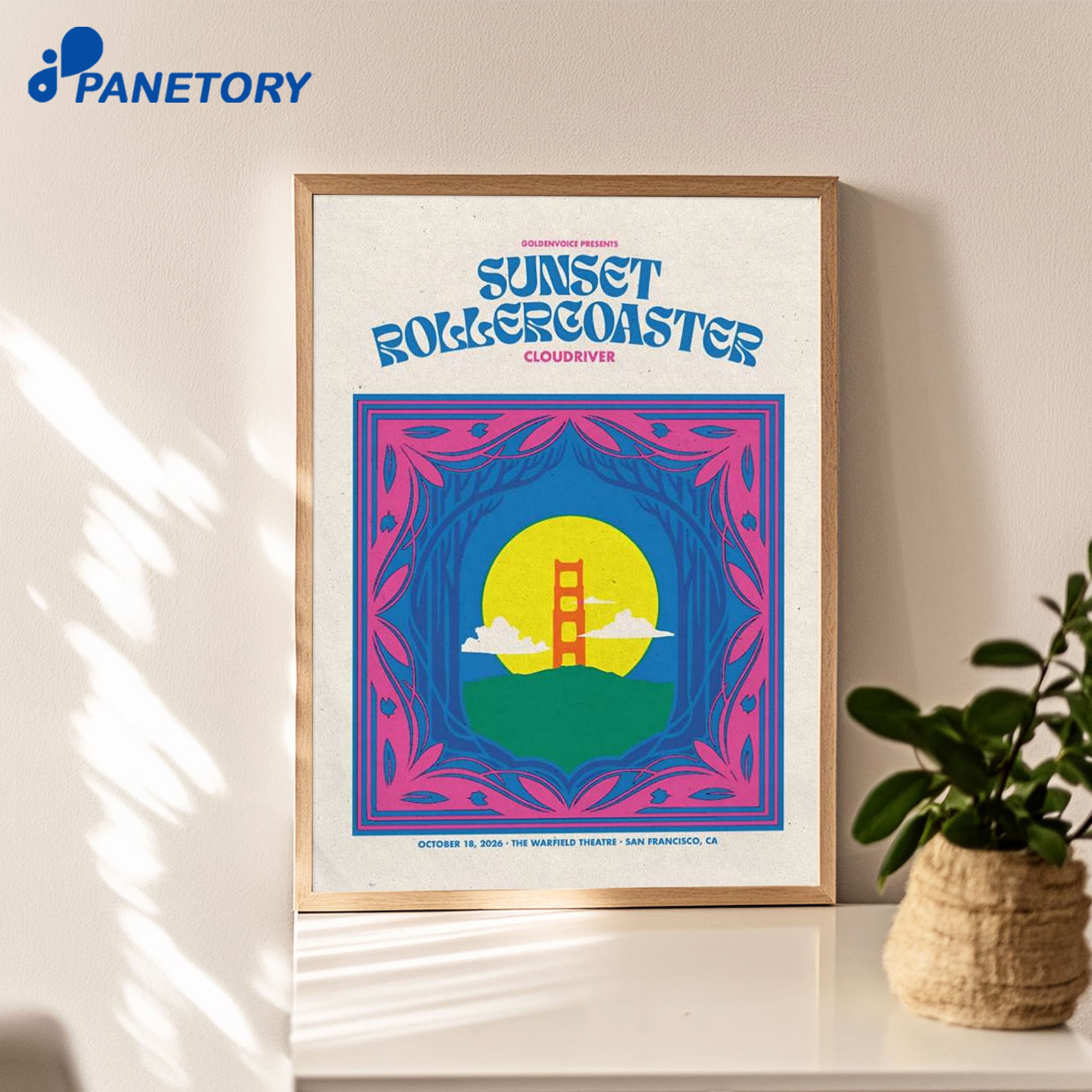 Sunset Rollercoaster San Francisco Ca Oct 18 2026 Poster Sunset Rollercoaster San Francisco Ca Oct 18 2026 Poster