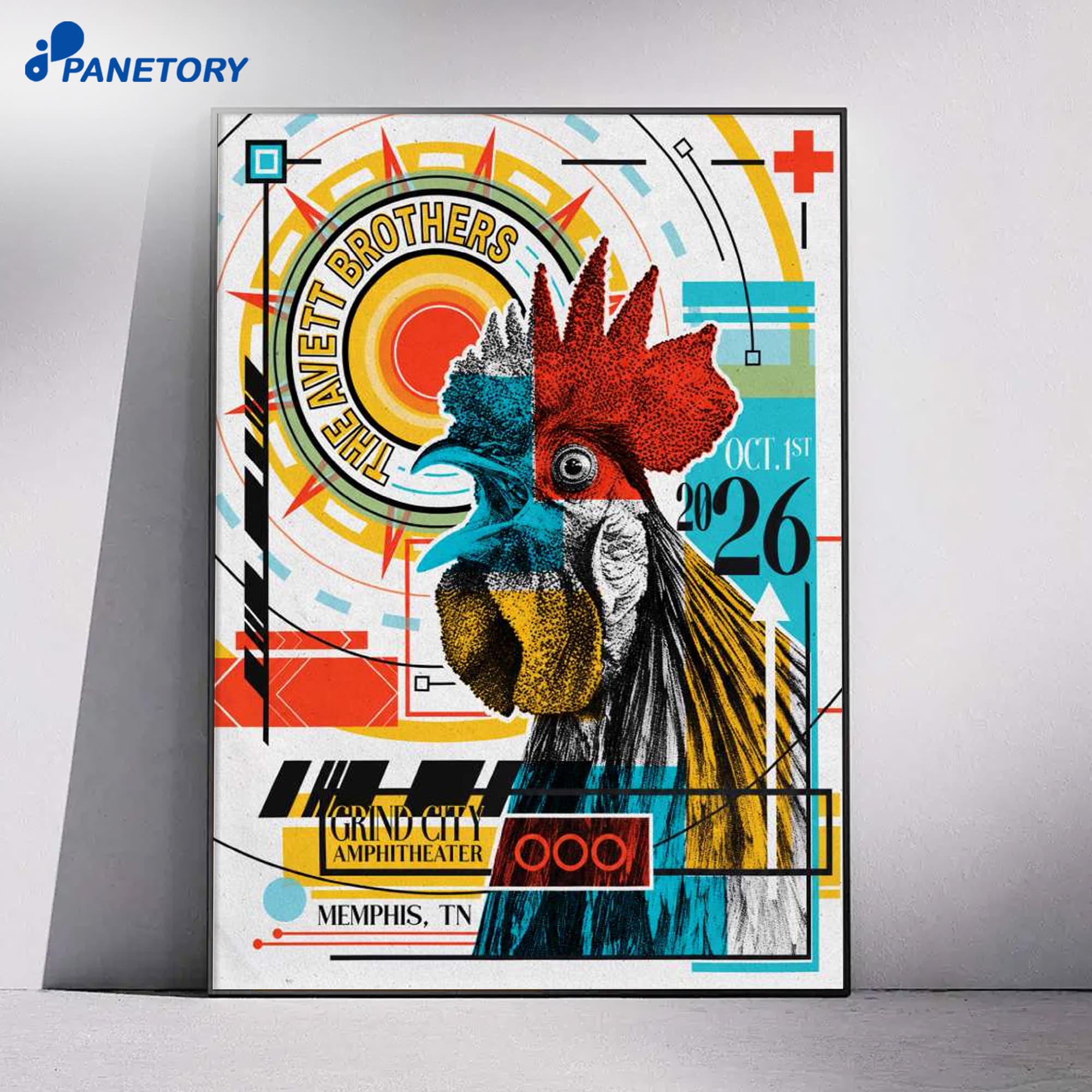 The Avett Brothers Memphis Tn Oct 1 2026 Poster 6 The Avett Brothers Memphis Tn Oct 1 2026 Poster 1