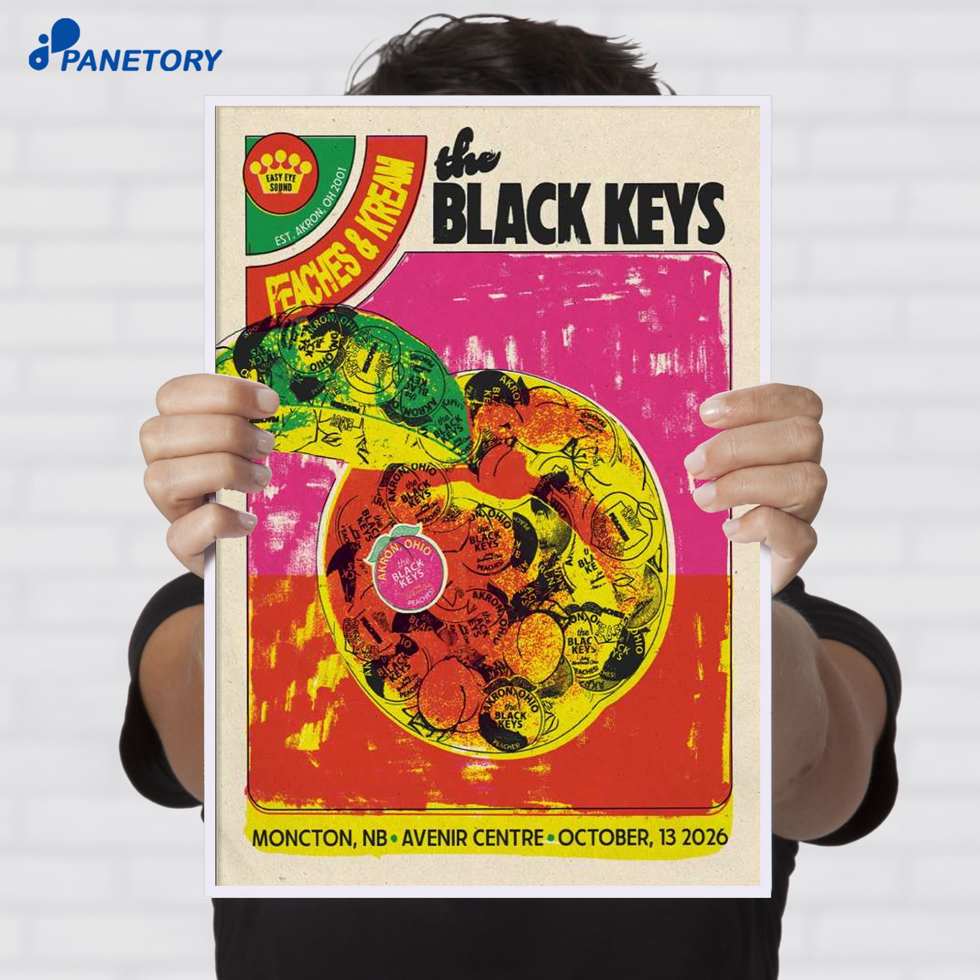 The Black Keys Moncton Nb Oct 13 2026 Poster The Black Keys Moncton Nb Oct 13 2026 Poster