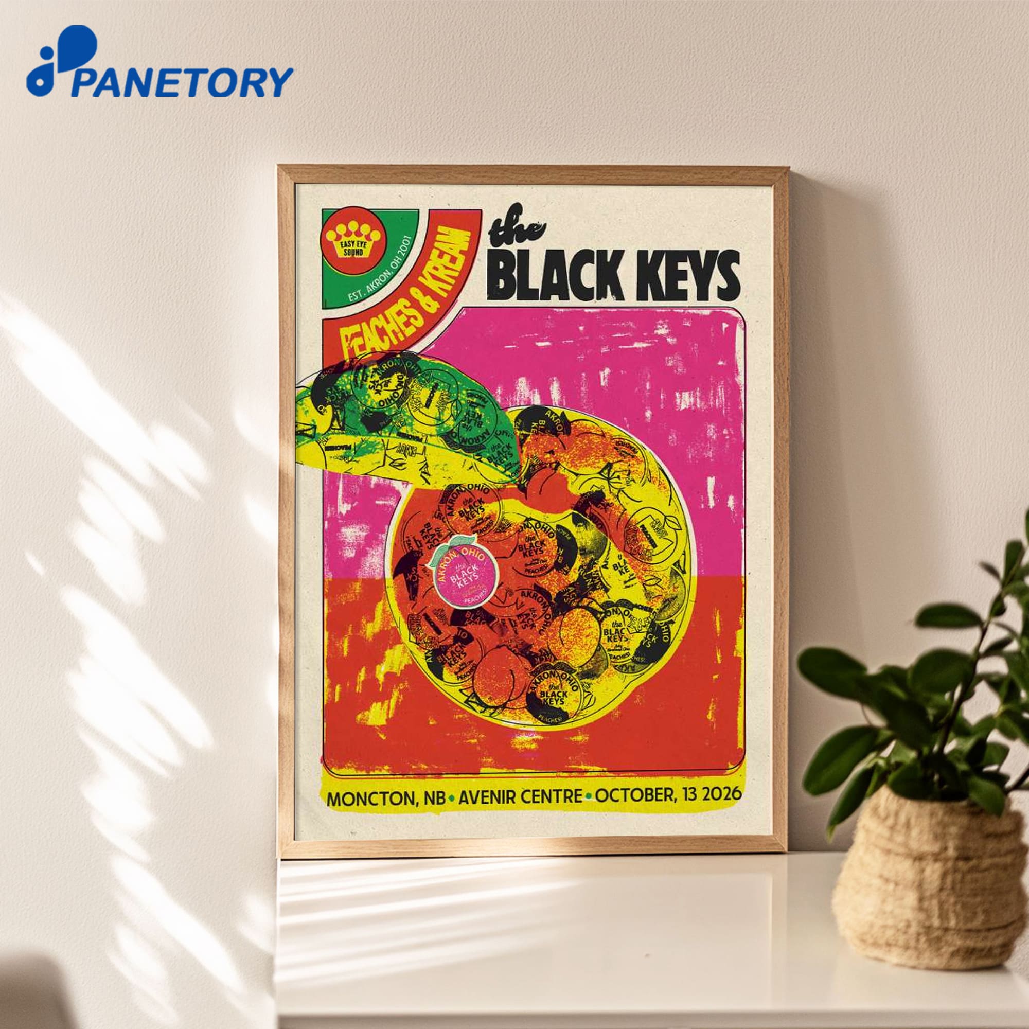 The Black Keys Moncton Nb Oct 13 2026 Poster The Black Keys Moncton Nb Oct 13 2026 Poster
