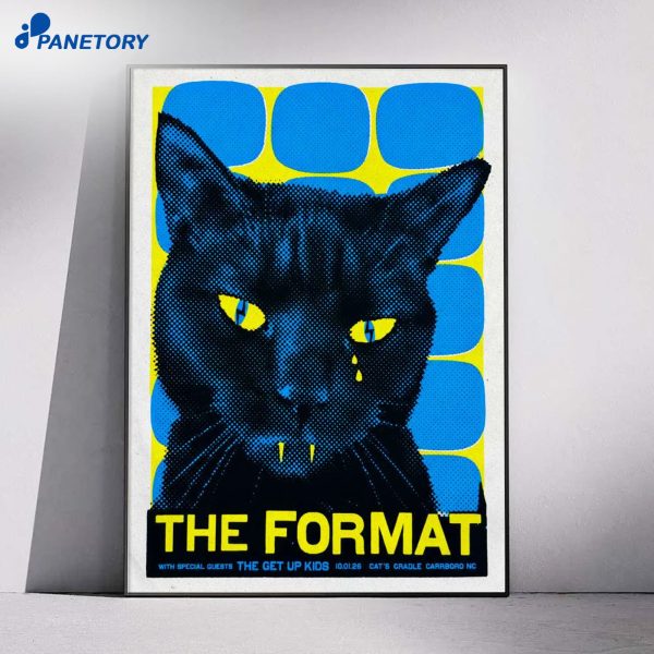 The Format Carrboro Nc Tour Oct 1 2026 Poster