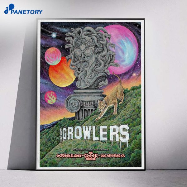 The Growlers Los Angeles California Tour Oct 03 2026 Poster