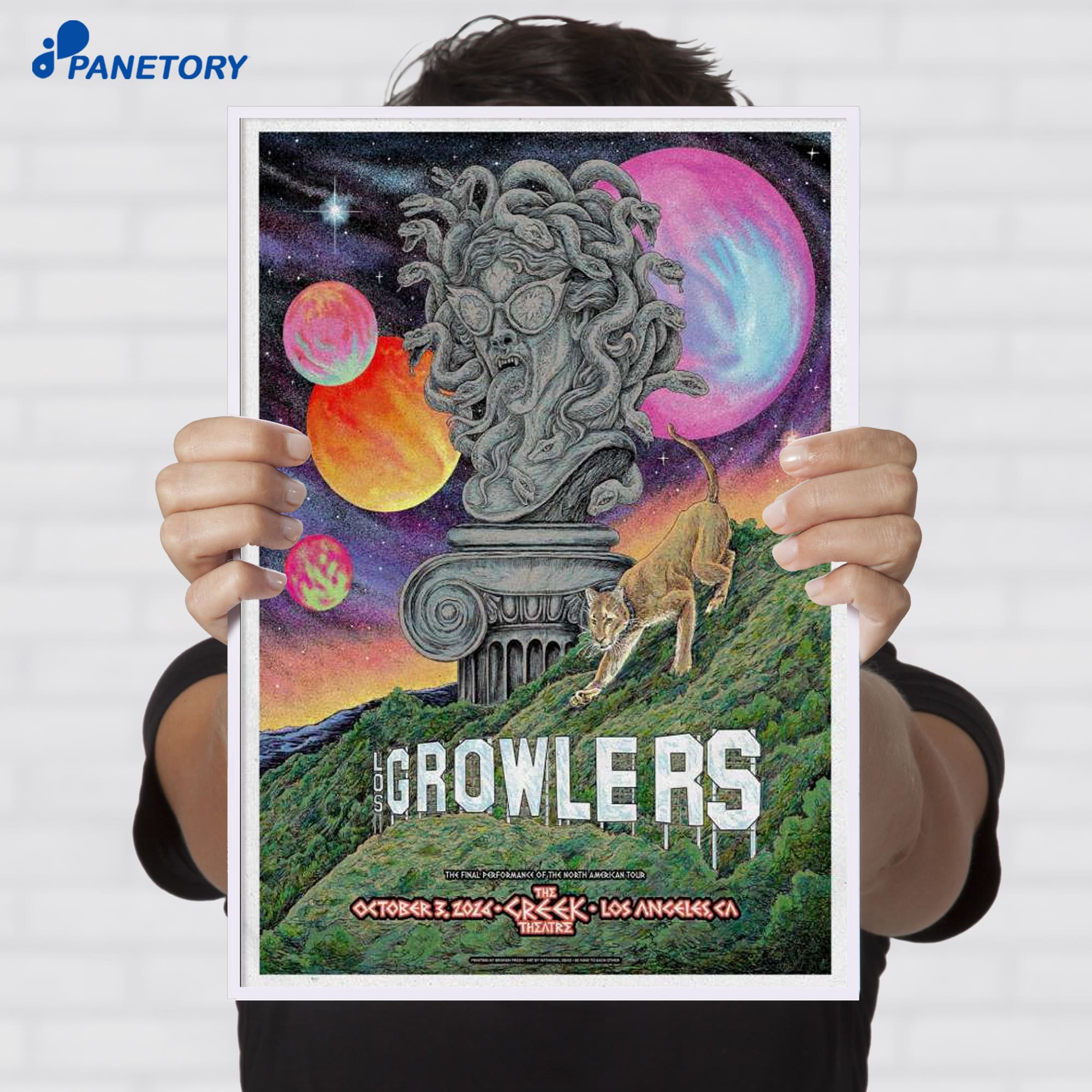 The Growlers Los Angeles California Tour Oct 03 2026 Poster The Growlers Los Angeles California Tour Oct 03 2026 Poster