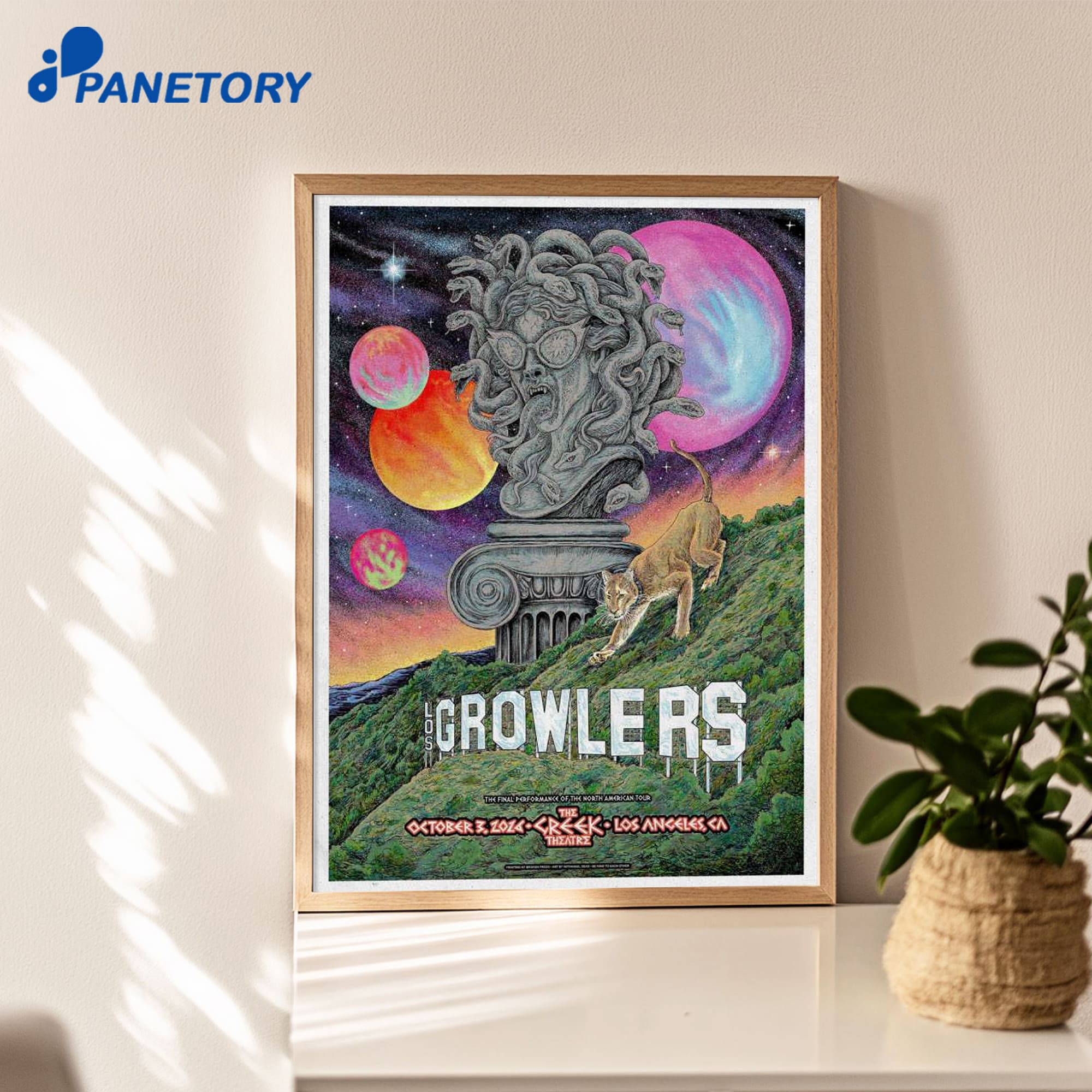 The Growlers Los Angeles California Tour Oct 03 2026 Poster The Growlers Los Angeles California Tour Oct 03 2026 Poster