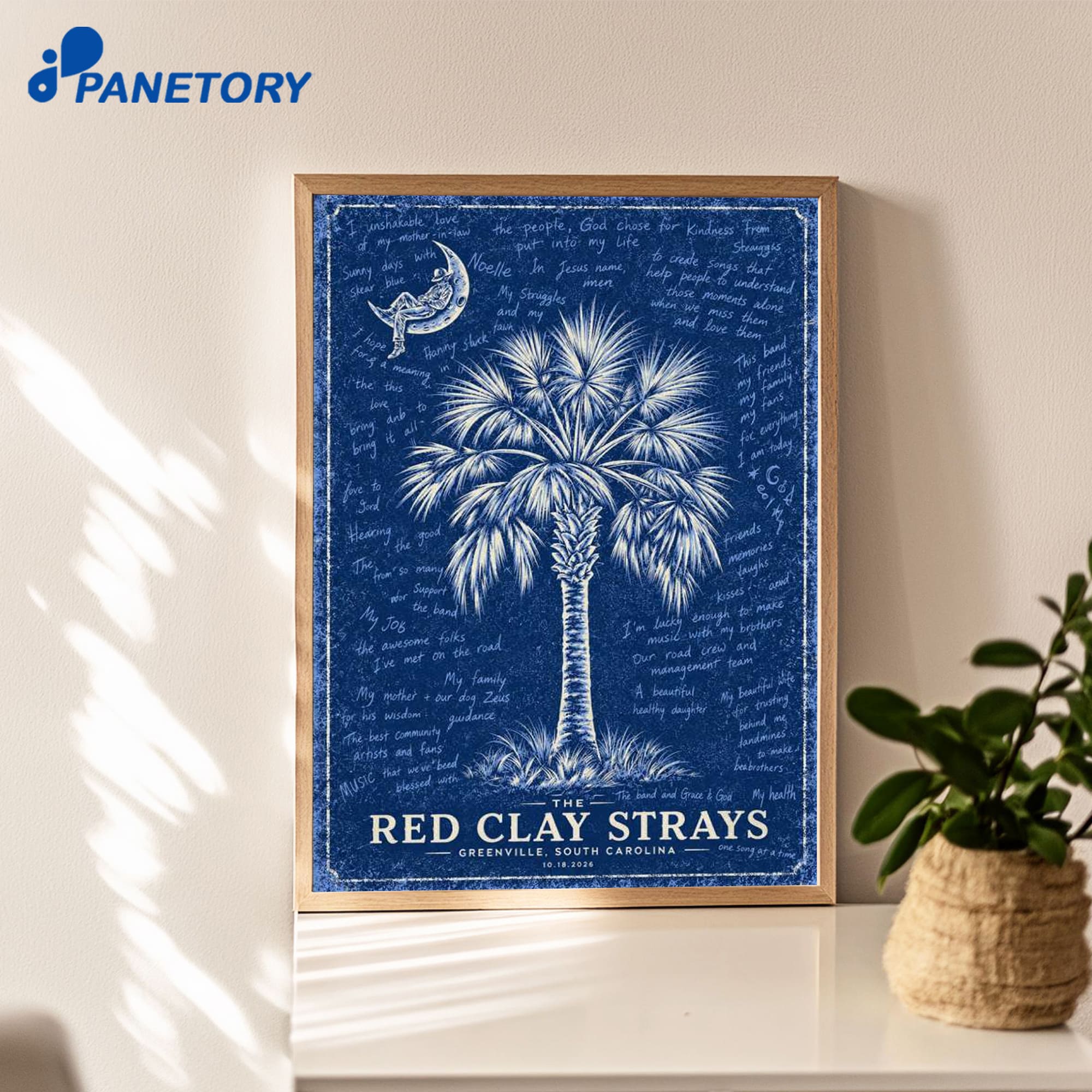 The Red Clay Strays Bon Secours Wellness Arena Greenville Sc Oct 18 2026 Poster The Red Clay Strays Bon Secours Wellness Arena Greenville Sc Oct 18 2026 Poster