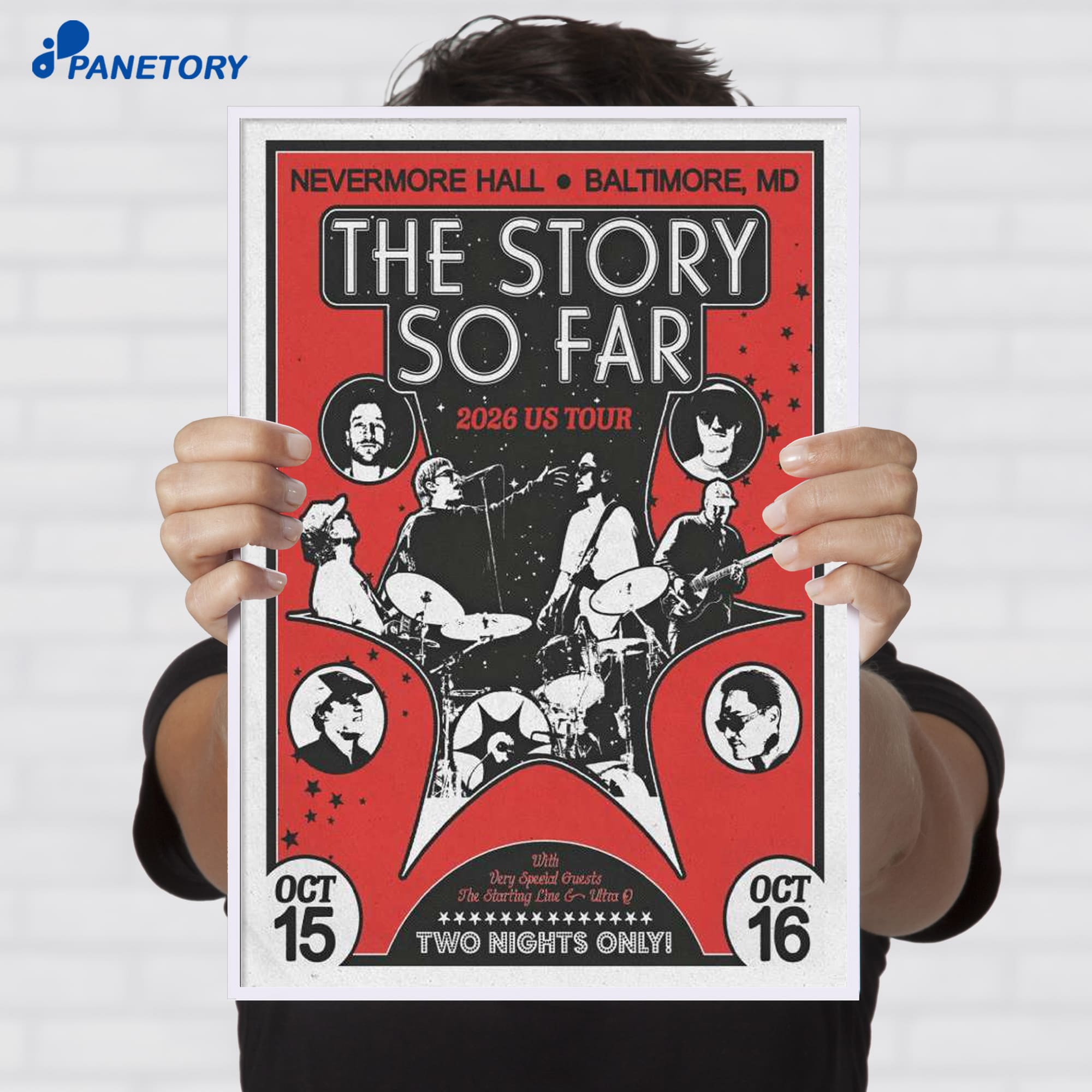 The Story So Far Nevermore Hall Baltimore Maryland Oct 15-16 2026 Poster The Story So Far Nevermore Hall Baltimore Maryland Oct 15-16 2026 Poster