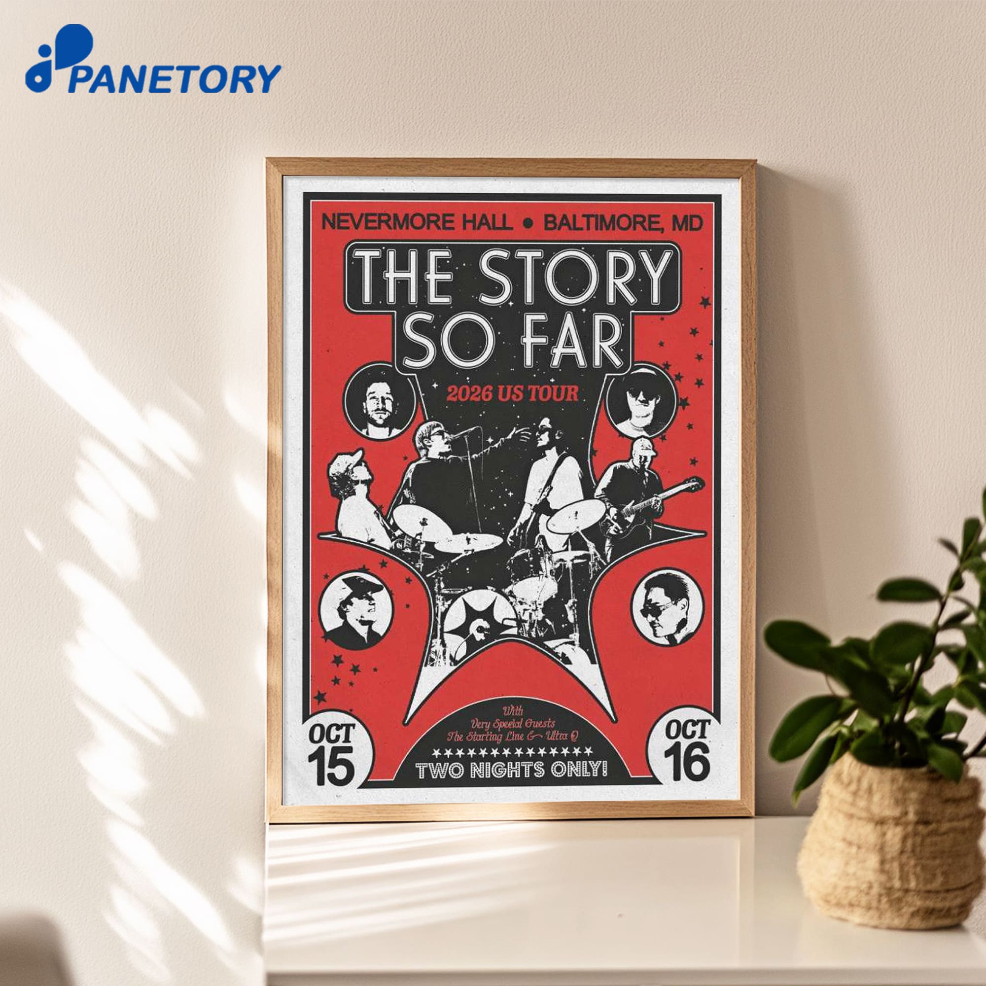 The Story So Far Nevermore Hall Baltimore Maryland Oct 15-16 2026 Poster The Story So Far Nevermore Hall Baltimore Maryland Oct 15-16 2026 Poster