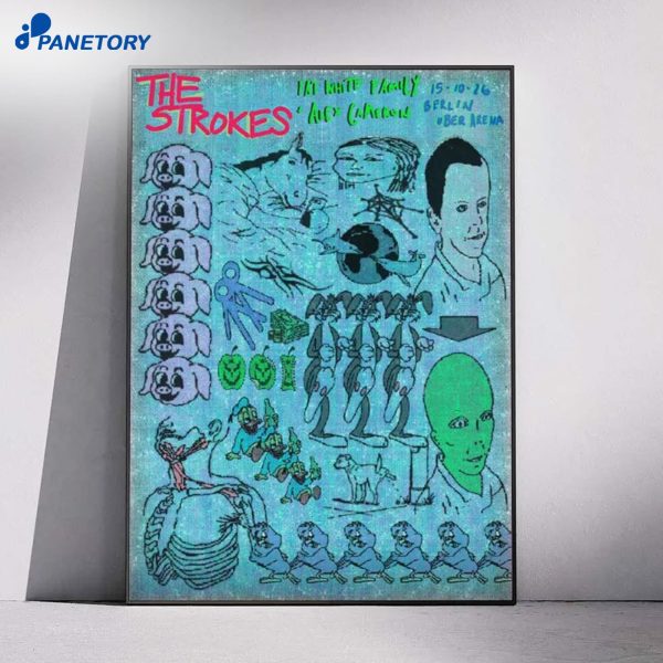 The Strokes Berlin Germany Oct 15 2026 Poster
