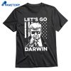 Trump Let’s Go Darwin American Flag T-shirt 1
