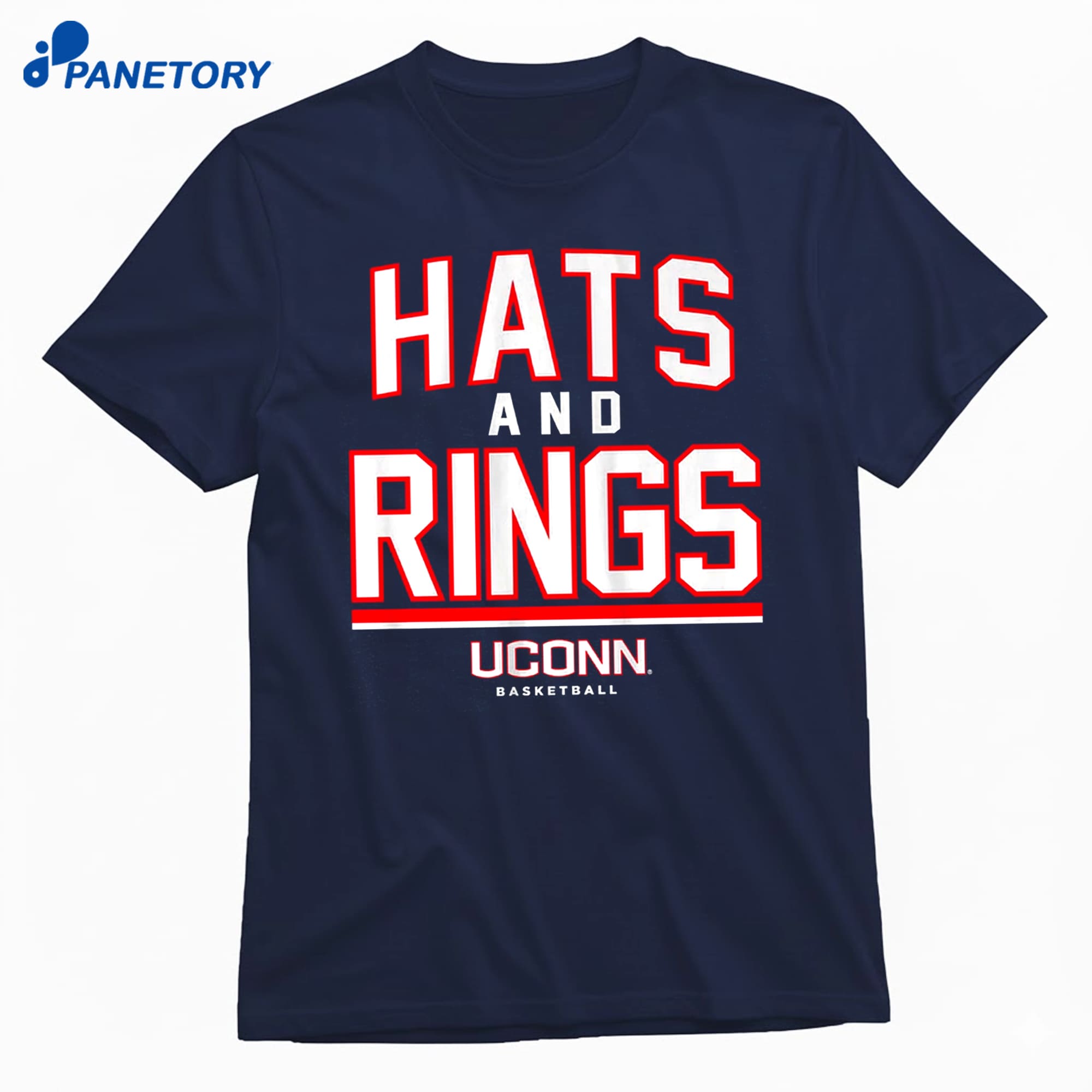Uconn Basketball Hats And Rings T-Shirt 10 Uconn Basketball Hats And Rings T-Shirt 1