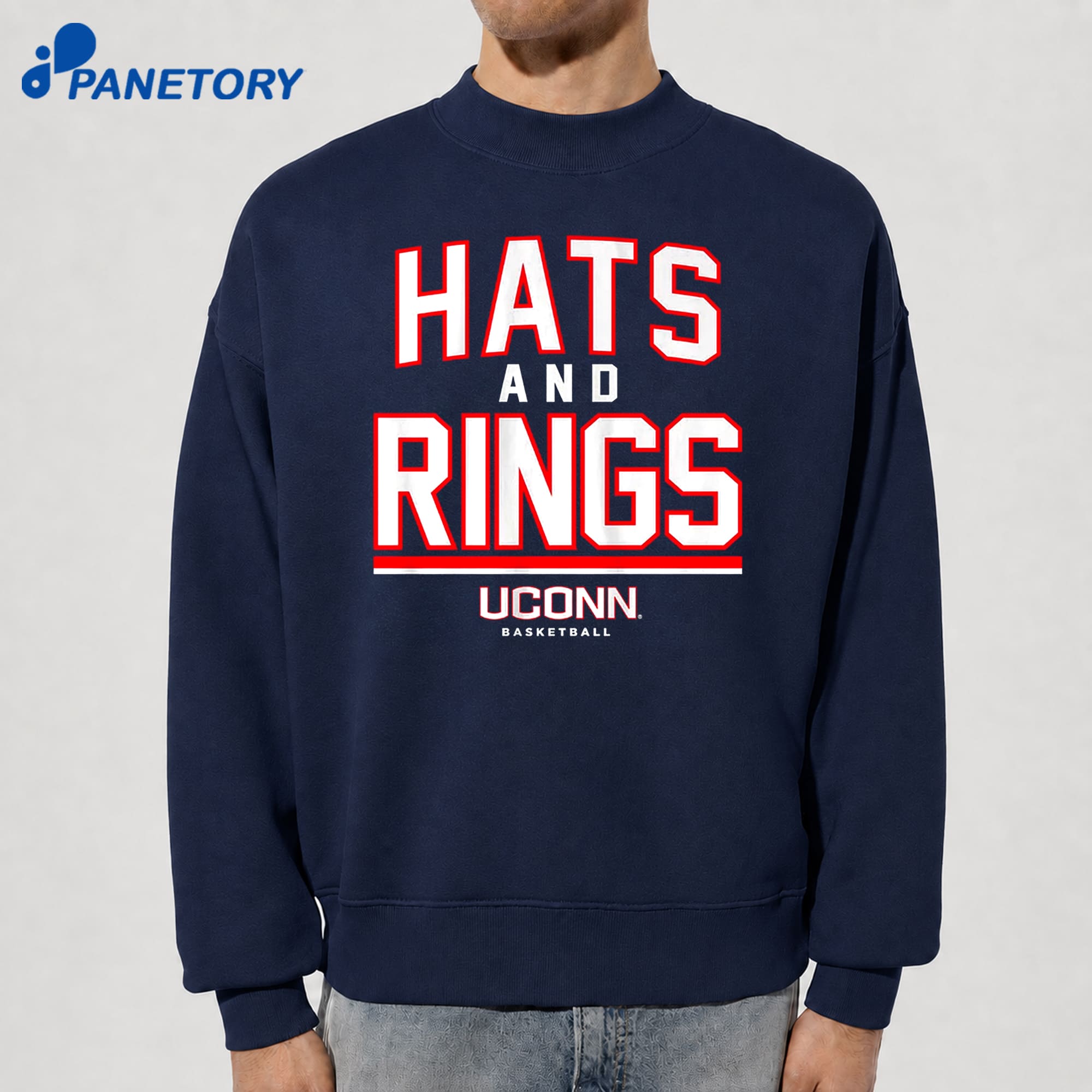 Uconn Basketball Hats And Rings T-Shirt 8 Uconn Basketball Hats And Rings T-Shirt 2