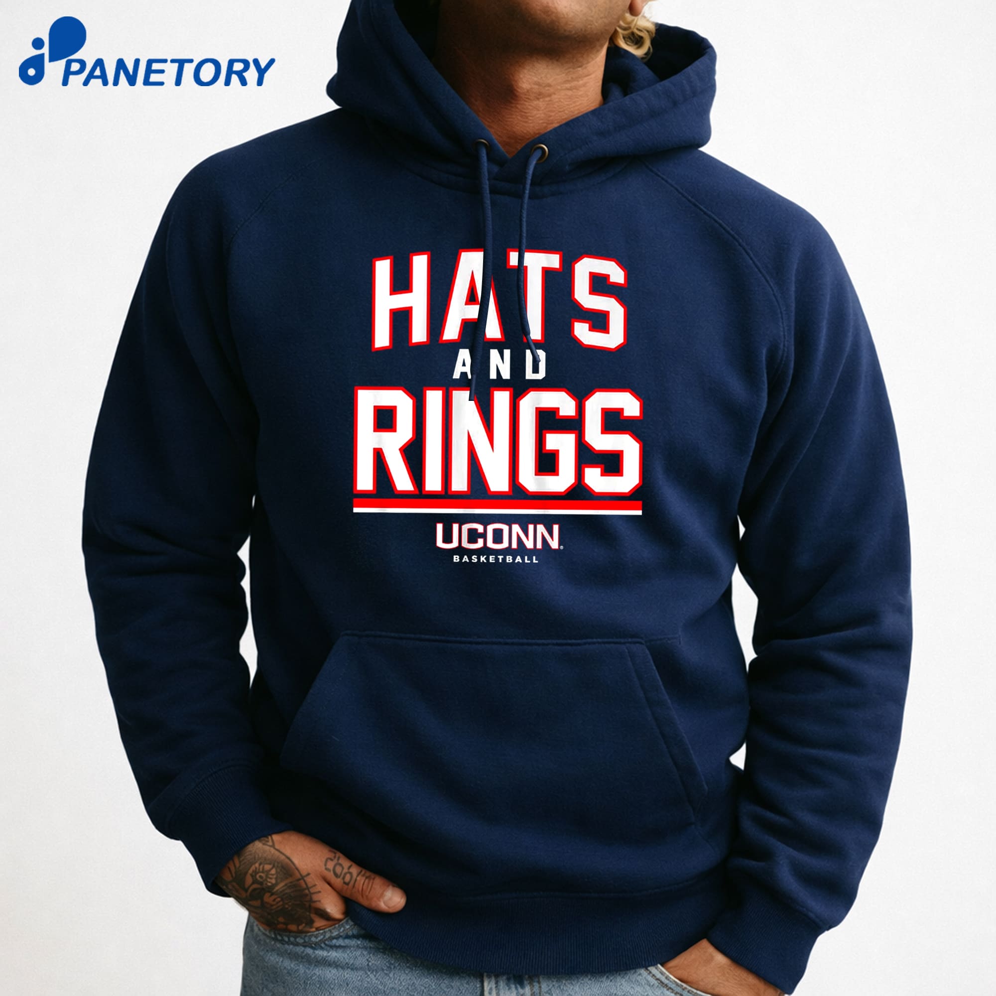Uconn Basketball Hats And Rings T-Shirt 9 Uconn Basketball Hats And Rings T-Shirt 3